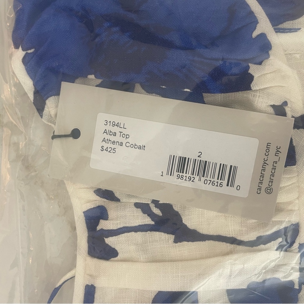 NWT Cara Cara Alba Top size 2 - Picture 7 of 7